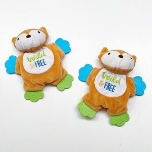 Playtex Baby Wild & Free fox teether set